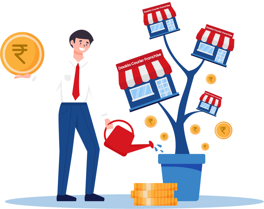 Low cost courier franchise opportunity in Haryana